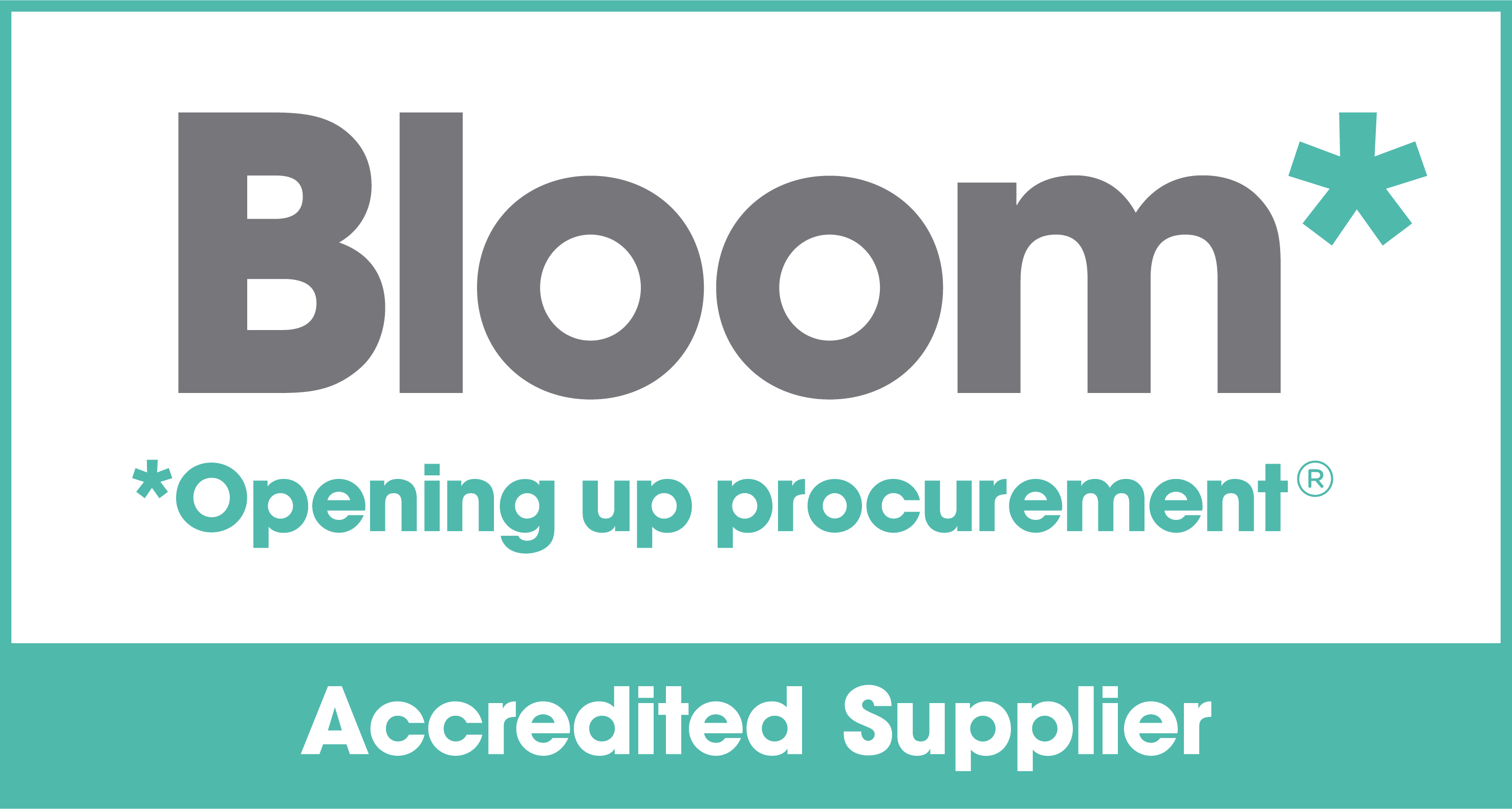 Bloom Accredited Supplier