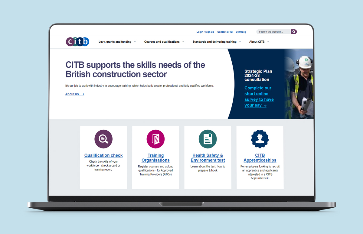 CITB homepage