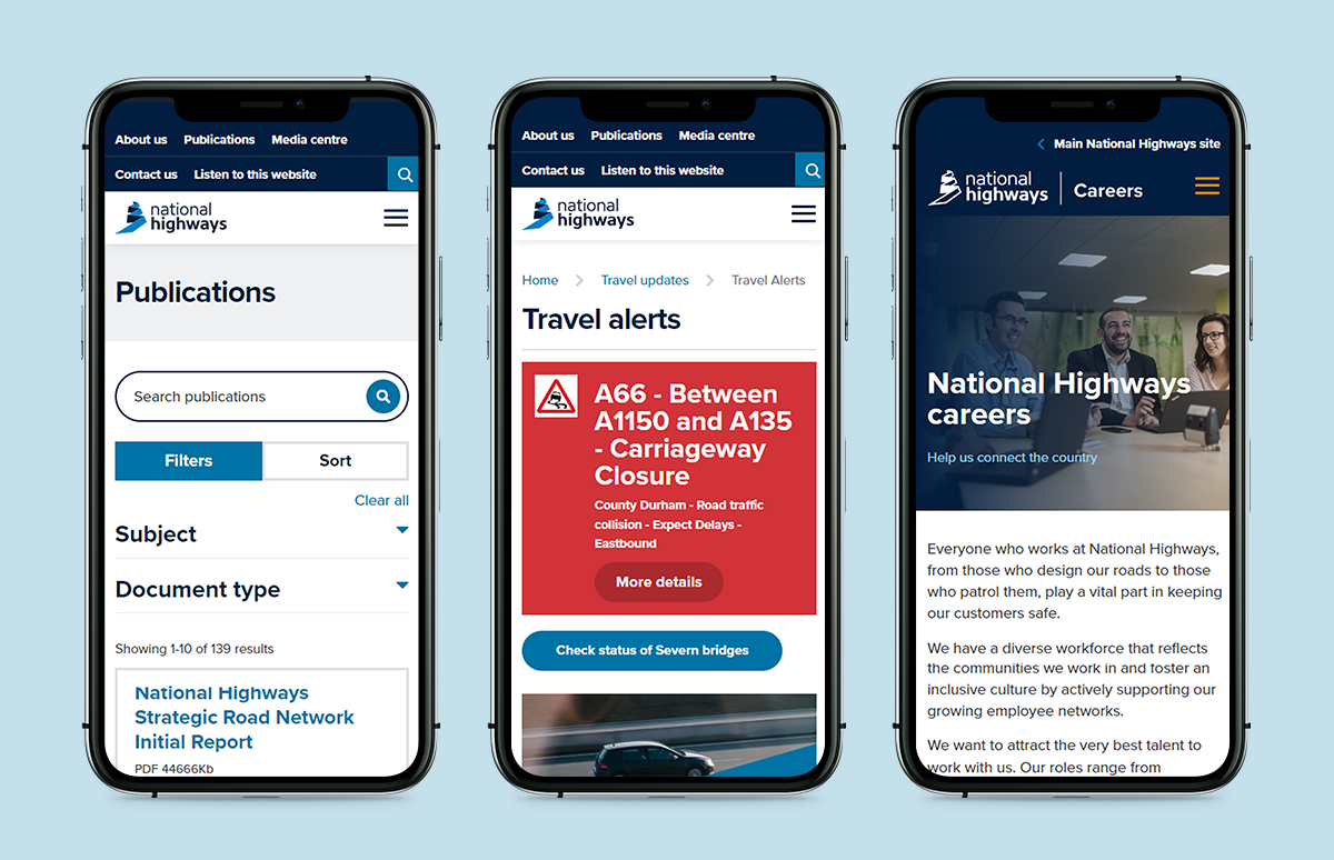 Creating A User Friendly National Highways Website With Umbraco S8080