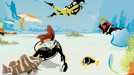 Expedia - Travel illustration